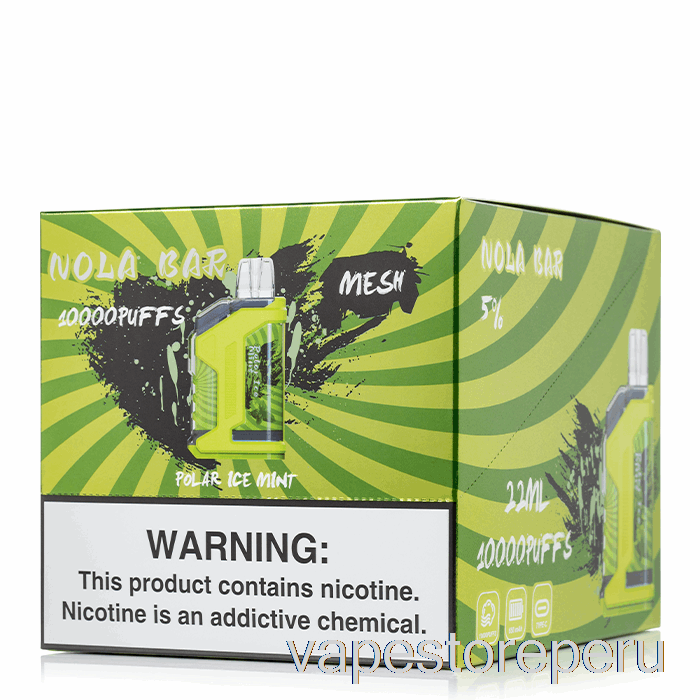 Humo De Vape [paquete De 10] So Soul Nola Bar 10000 Desechable